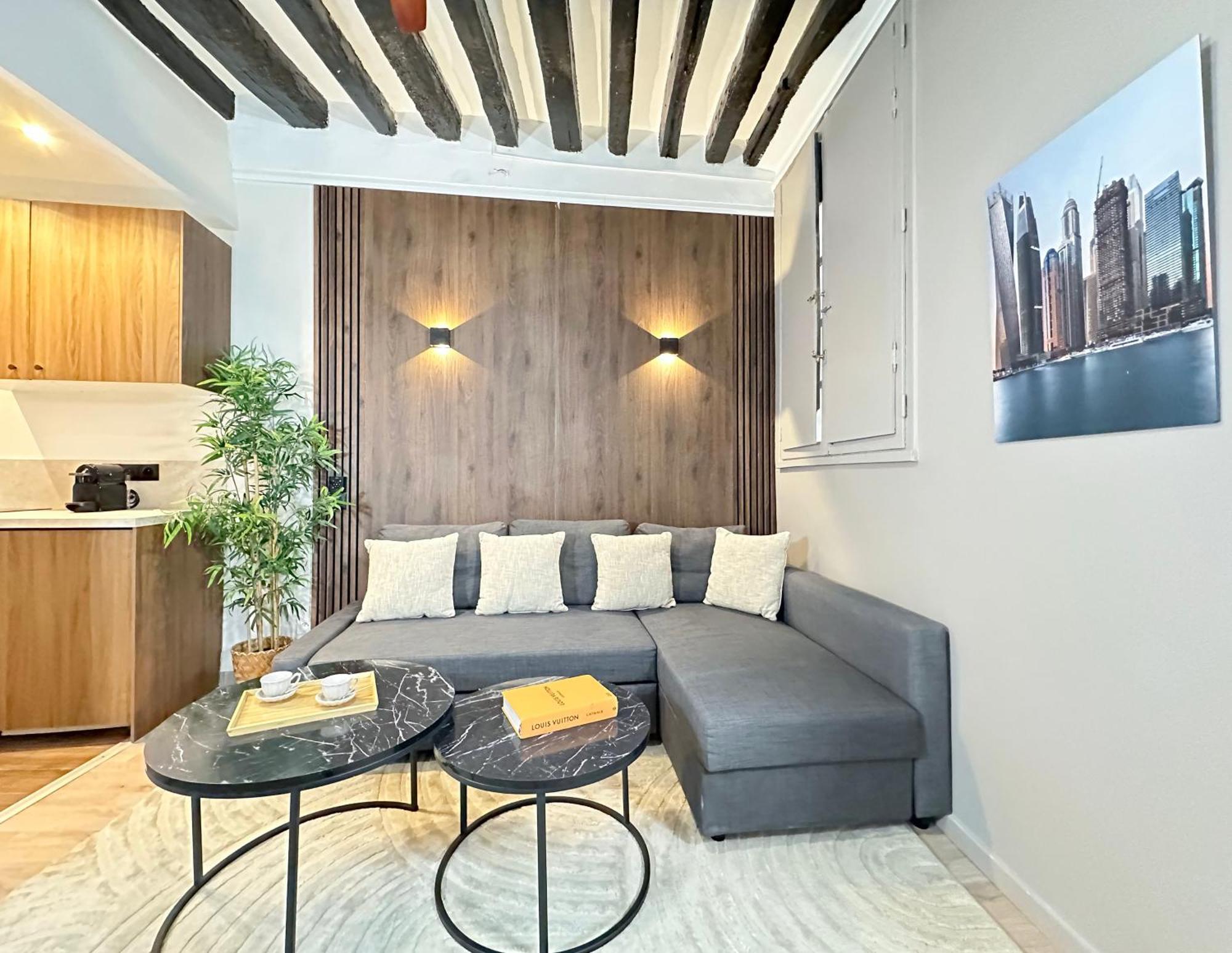 Chic Louvre Apartment Paris Exteriör bild