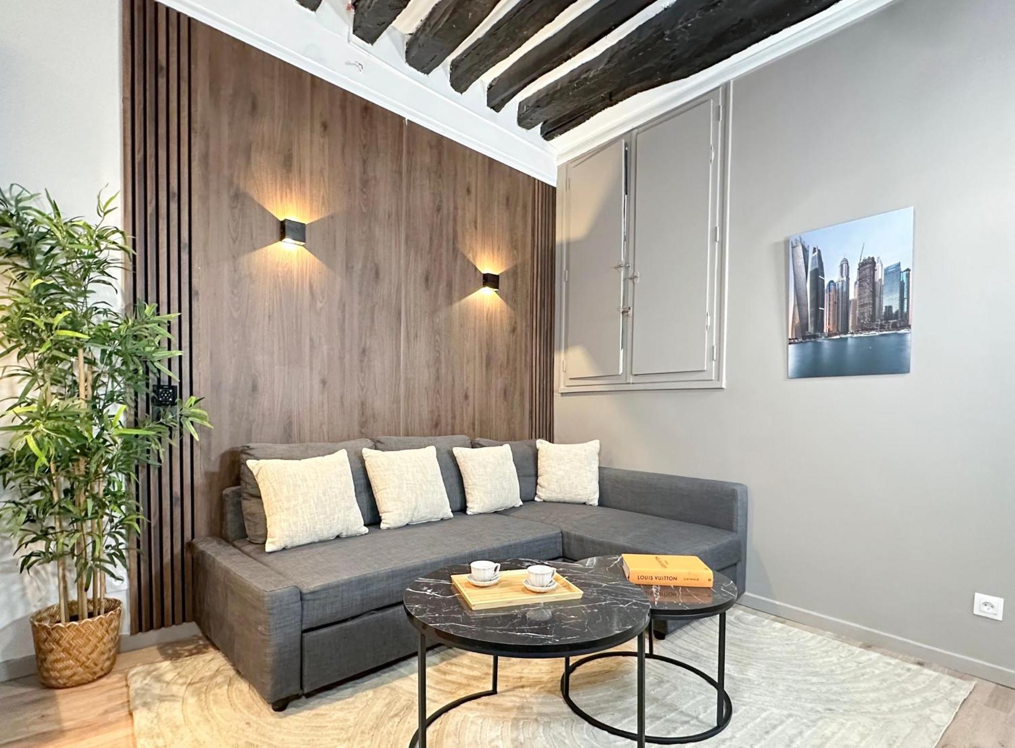 Chic Louvre Apartment Paris Exteriör bild